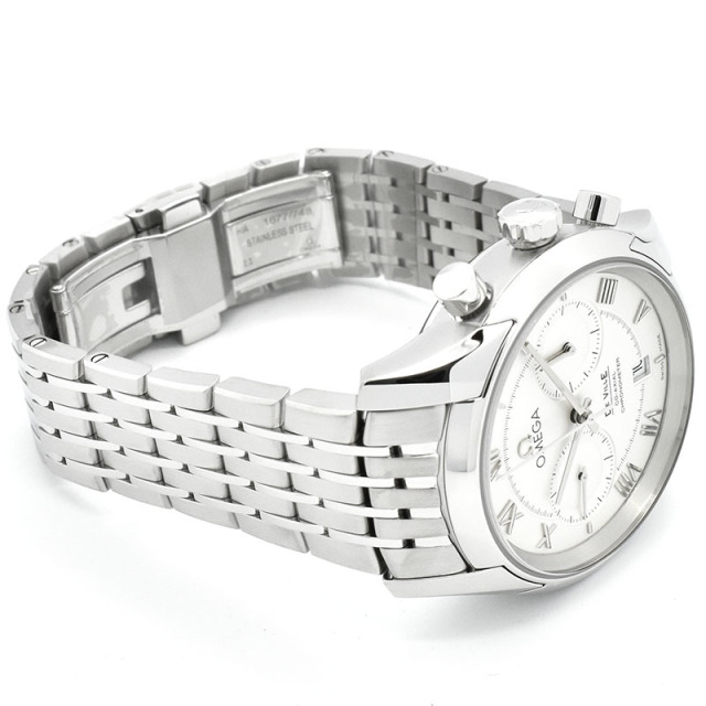 オメガ OMEGA デ・ビル アワービジョン コーアクシャル クロノグラフ 431.10.42.51.02.001 42mm シルバー 新品