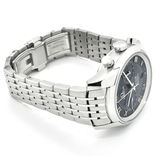 オメガ OMEGA デ・ビル アワービジョン コーアクシャル クロノグラフ 431.10.42.51.03.001 42mm ブルー 新品