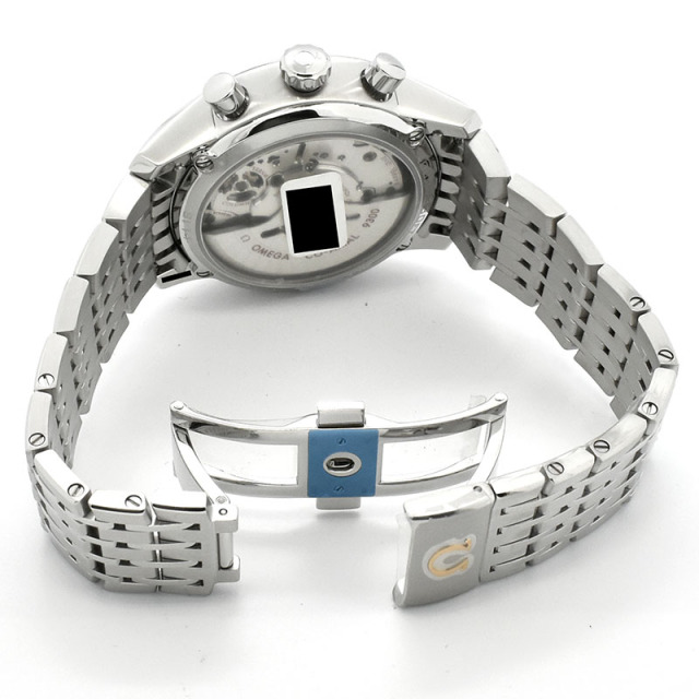 オメガ OMEGA デ・ビル アワービジョン コーアクシャル クロノグラフ 431.10.42.51.03.001 42mm ブルー 新品