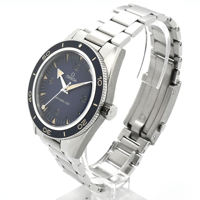 オメガ OMEGA シーマスター300 コーアクシャル マスタークロノメーター 234.30.41.21.03.001 ブルー 41mm 新品