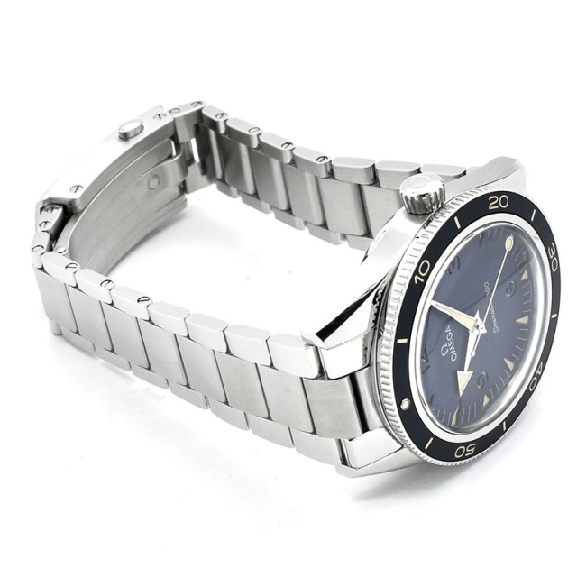 オメガ OMEGA シーマスター300 コーアクシャル マスタークロノメーター 234.30.41.21.03.001 ブルー 41mm 新品