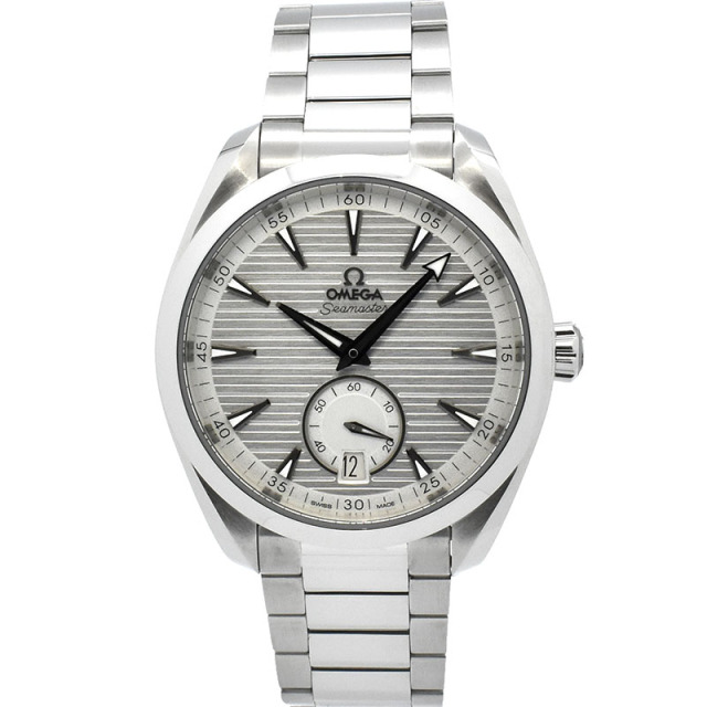 オメガ　OMEGA　シーマスター アクアテラ マスタークロノメーター スモールセコンド　220.10.41.21.02.002　シルバー　41mm　新品