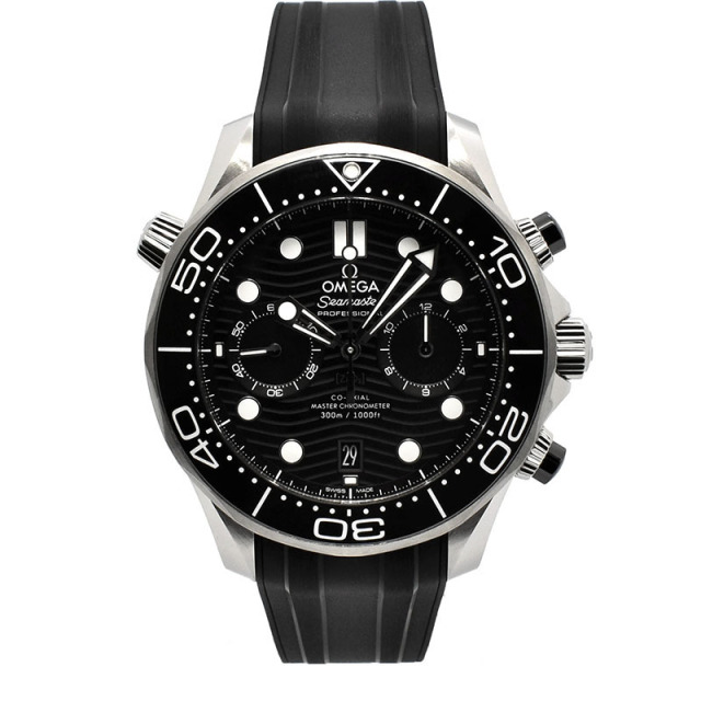 オメガ　OMEGA　シーマスター300 コーアクシャル マスタークロノメーター クロノグラフ　210.32.44.51.01.001　44mm　ブラック　新品