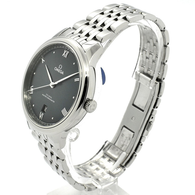 オメガ OMEGA デ・ヴィル プレステージ コーアクシャル マスタークロノメーター 434.10.40.20.10.001 40mm グリーン 新品