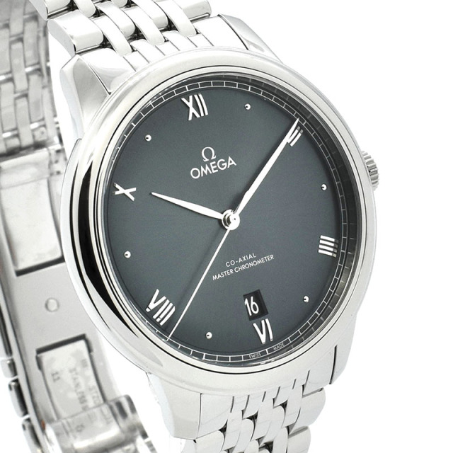 オメガ OMEGA デ・ヴィル プレステージ コーアクシャル マスタークロノメーター 434.10.40.20.10.001 40mm グリーン 新品