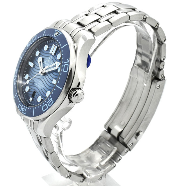 オメガ OMEGA シーマスターダイバー300M マスタークロノメーター 210.30.42.20.03.003 ブルー 新品