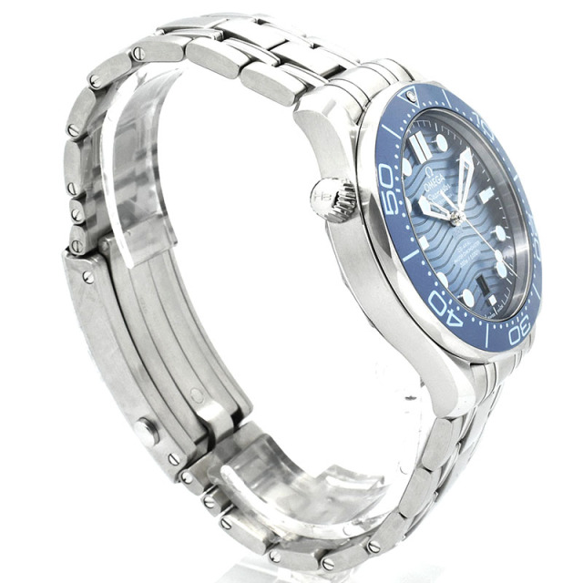 オメガ OMEGA シーマスターダイバー300M マスタークロノメーター 210.30.42.20.03.003 ブルー 新品