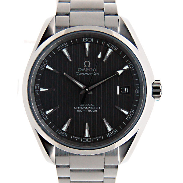 オメガ　OMEGA　シーマスター　アクアテラ　231.10.42.21.06.001　メンズ　41,5mm　SS　グレータペストリー　新品