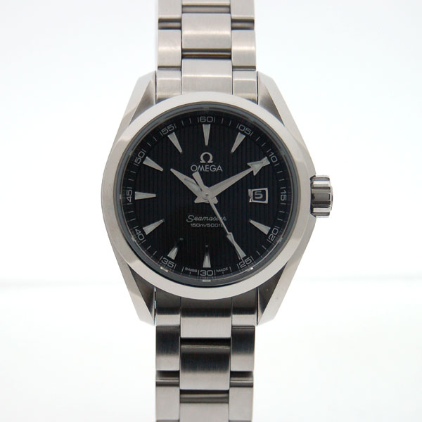 オメガ　OMEGA　シーマスター　アクアテラ　231.10.30.61.06.001　レディース　30mm　SS　グレータペストリー　クォーツ　新品