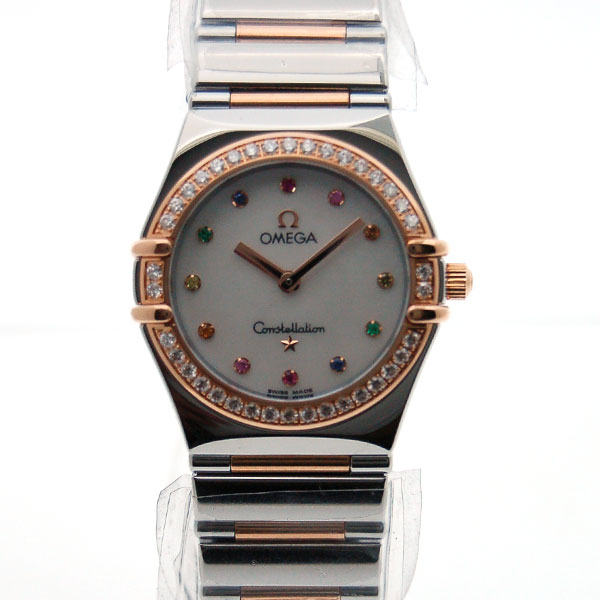 【141079】OMEGA オメガ 1460.75 コンステレーション ホワイトシェル12Pダイヤダイヤル SS クオーツ 当店オリジナルボックス 腕時計 時計 WATCH レディース 女性 女【中古】 OMEGA - 【141079】OMEGA オメガ 1460.75 コンステレーション ホワイト