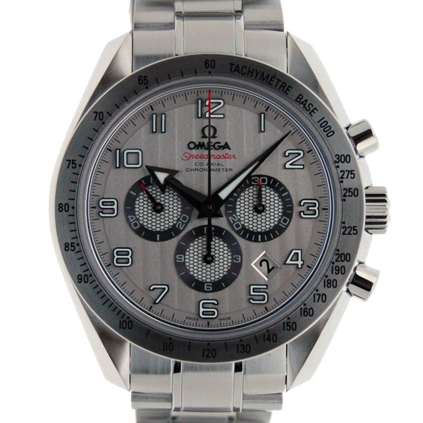 オメガ　OMEGA　スピードマスターブロードアロー　321.10.44.50.02.001　SS　シルバー　新品