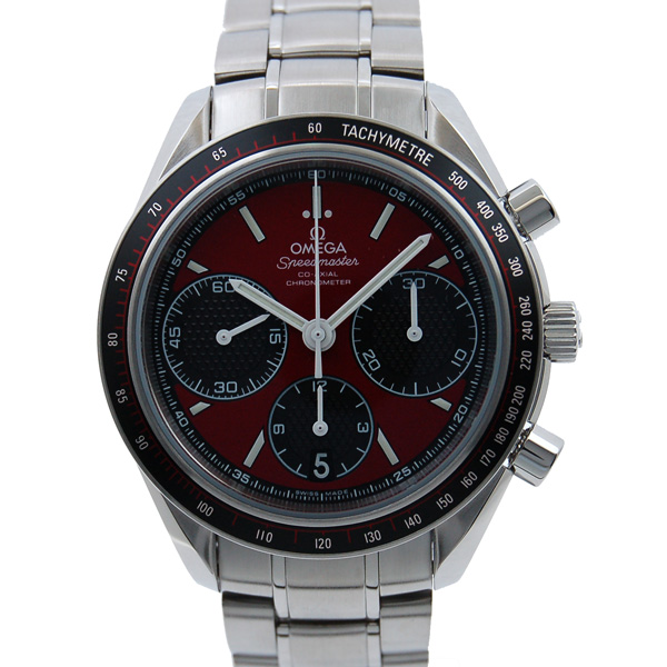 オメガ　OMEGA　スピードマスターレーシング　326.30.40.50.11.001　SS　レッド/ブラック　40mm　自動巻　新品