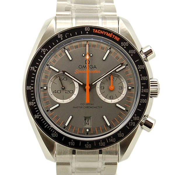 オメガ　OMEGA　スピードマスターレーシング　コーアクシャル　マスタークロノメーター　329.30.44.51.06.001　グレー　新品