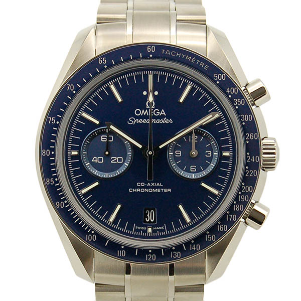 オメガ　OMEGA　スピードマスター　ムーンウォッチ　コーアクシャル　311.90.44.51.03.001　Cal.9300　ブルー　チタン　新品