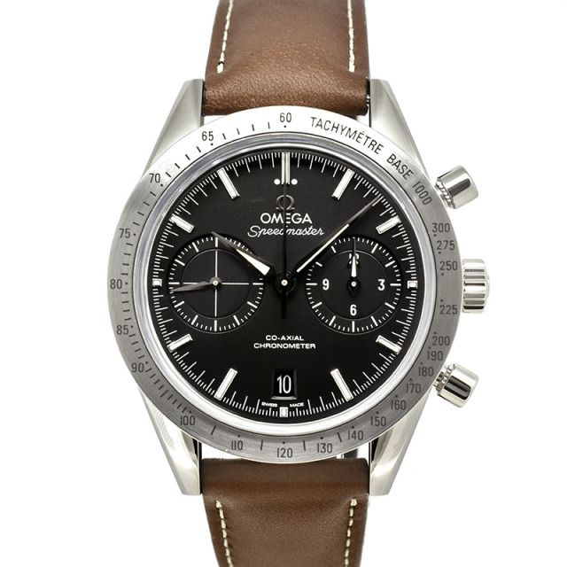 オメガ　OMEGA　スピードマスター 57 クロノグラフ　331.12.42.51.01.001　41.5mm　ブラック　新品