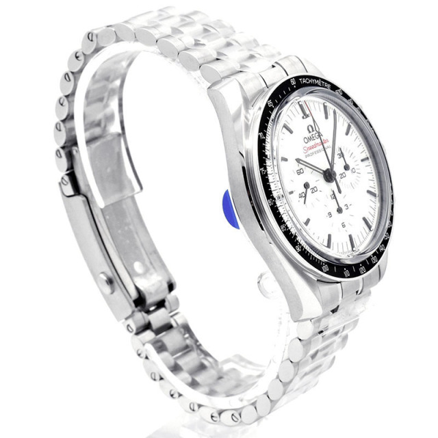 オメガ OMEGA スピードマスター プロフェッショナル ムーンウォッチ マスタークロノメーター 310.30.42.50.04.001 ホワイト バックスケルトン 42mm 新品