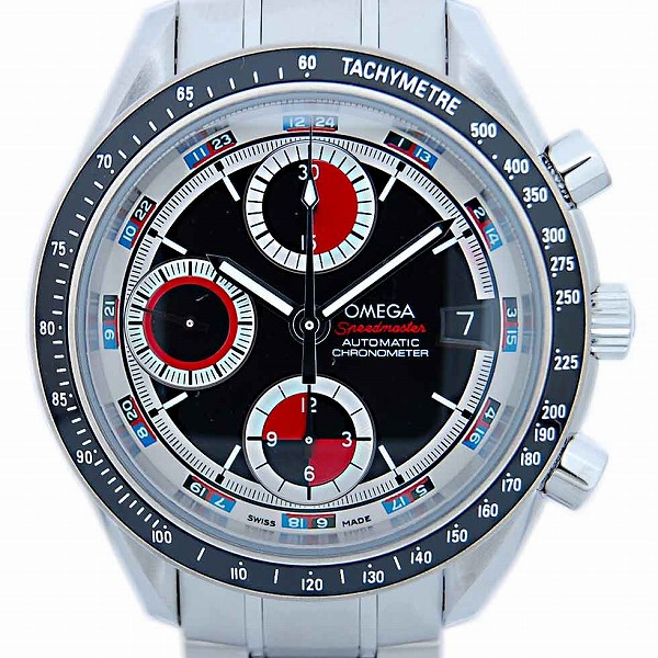 オメガ　OMEGA　スピードマスターデイト　3210.52　自動巻　メンズ　40mm　SS　ブラック　新品