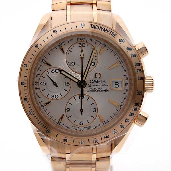 オメガ　OMEGA　スピードマスターデイト　323.50.40.40.02.001　18KYG　金無垢　40mm　新品