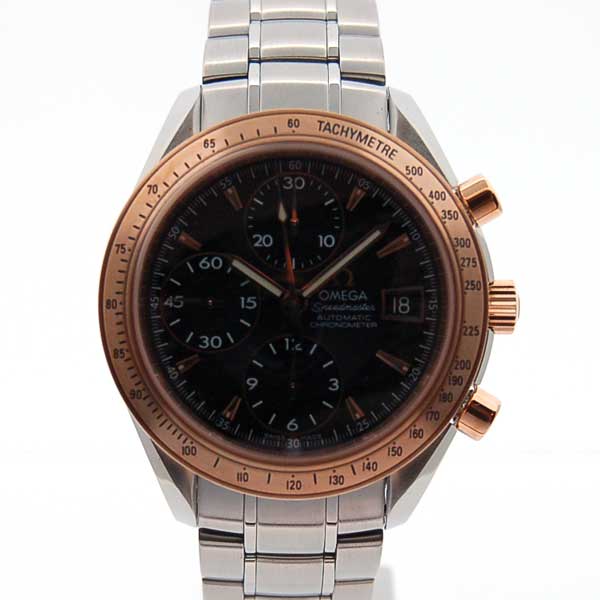 オメガ　OMEGA　スピードマスターデイト　323.21.40.40.01.001　自動巻　メンズ　コンビ　40mm　新品