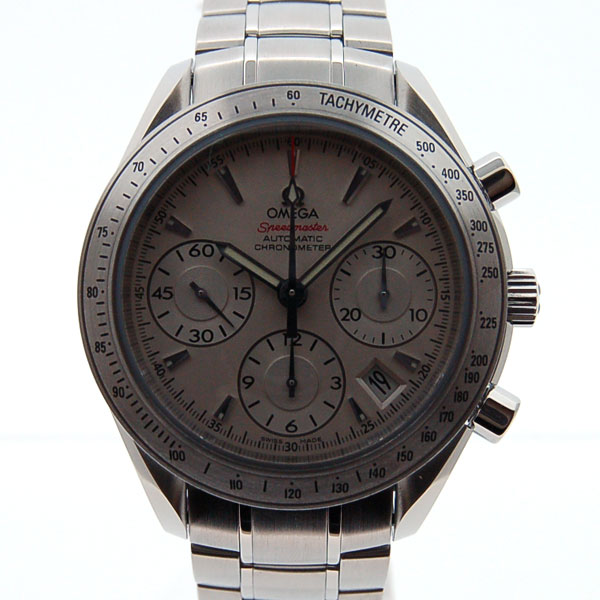 オメガ　OMEGA　スピードマスターオートマティックデイト　323.10.40.40.02.001　シルバー　新品