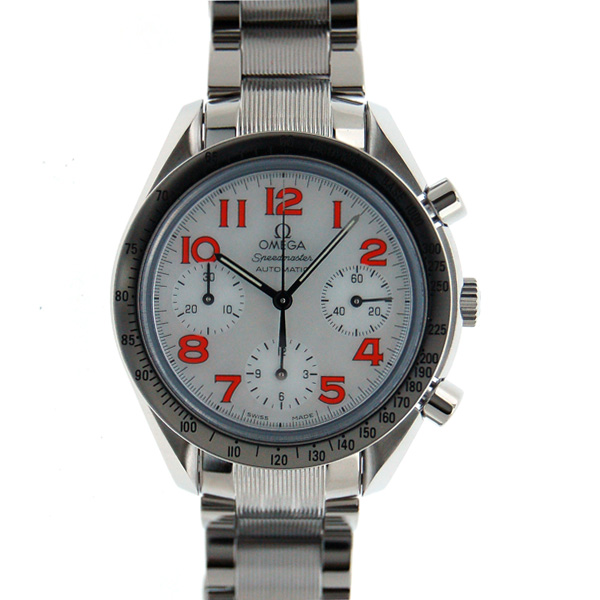 オメガ　OMEGA　スピードマスター　リデュースド　3534.78　ホワイトシェル　新品