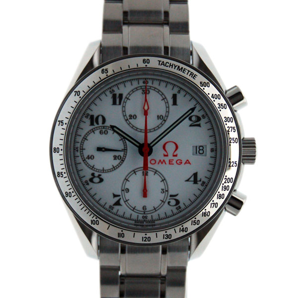 オメガ　OMEGA　スピードマスターデイト　3515.20　SS　39mm　ホワイト　新品