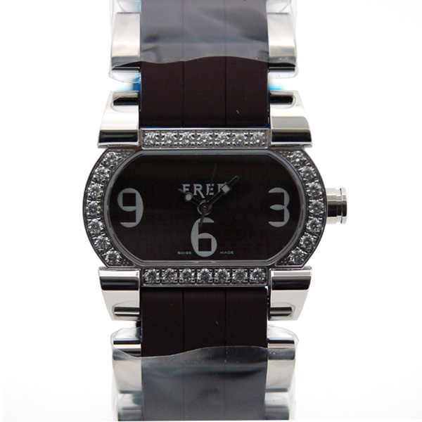 フレッド　FRED　ムーブ1　ベゼルダイヤ　FD012111A005　レディース　ブラウン　新品
