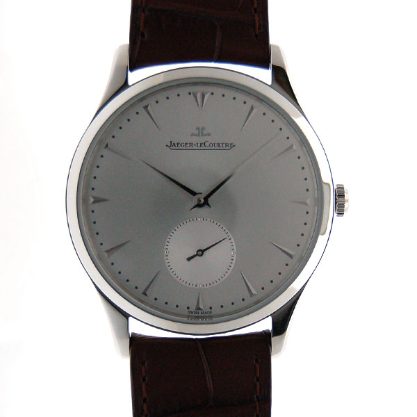 ジャガールクルト　Jaeger LeCoultre　マスターグランドウルトラスリム　Q1358420　SS　40mm　自動巻　シルバー　新品