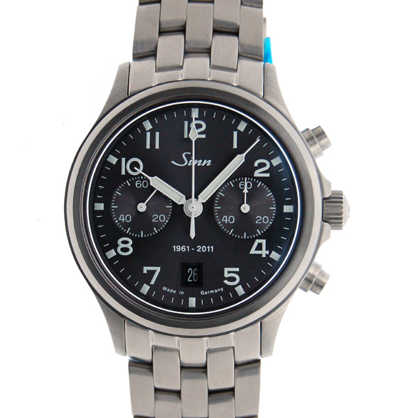 ジン　SINN　358.JUB　クロノグラフ　SS　42mm　世界500本限定　新品　アウトレット