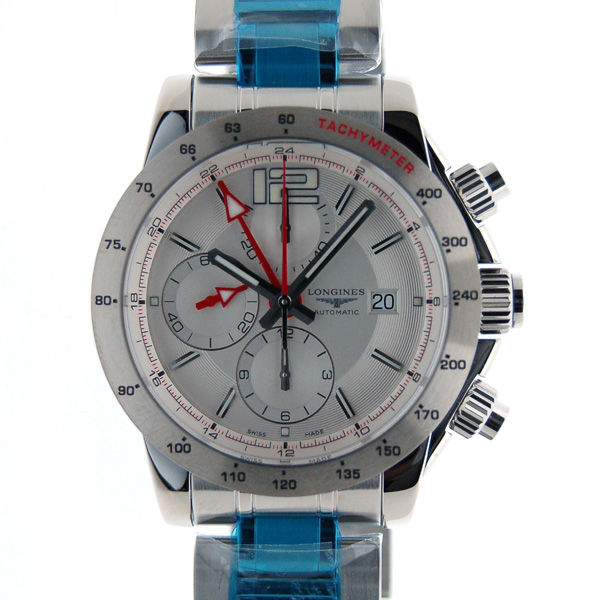 ロンジン　LONGINES　アドミラル　クロノグラフ　L3.670.4.76.6　メンズ　SS　シルバー　新品