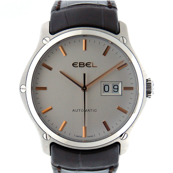 エベル　EBEL　クラシックヘキサゴン　1216009　メンズ　SS　シルバー　革　アウトレット　新品