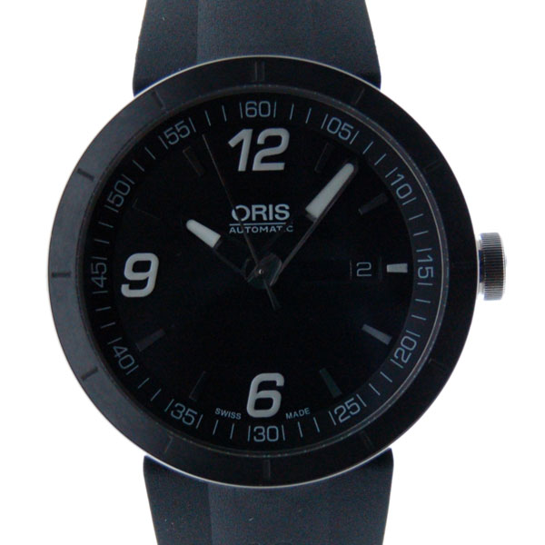 オリス　ORIS　TT1　デイデイト　735 7651 4163R　43mm　SS　グレー　新品