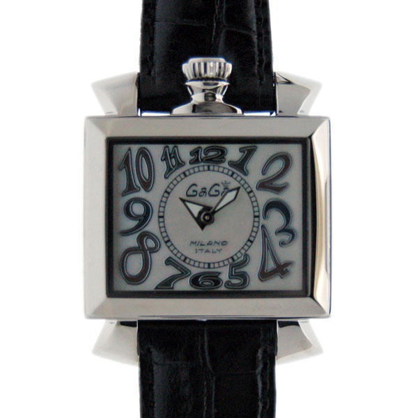 ガガミラノ　GAGA MILANO　ナポレオーネ　6030.5　ホワイトシェル　40mm　クォーツ　新品