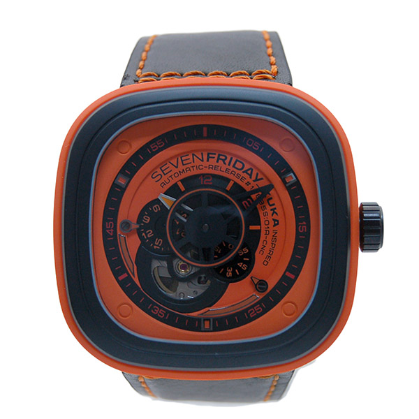 セブンフライデー　SEVEN FRIDAY　インダストリアル　エッセンス　SFP1/03　ORANGE　正規取扱い品　新品