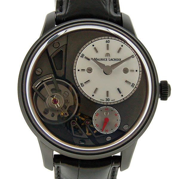 モーリスラクロア　MAURICE LACROIX　マスターピース グラビティ　MP6118-PVB01-130-1　自動巻き　革ベルト　43mm　世界250本限定　新品【現品1点限りSALE】当店通常価格￥598,000
