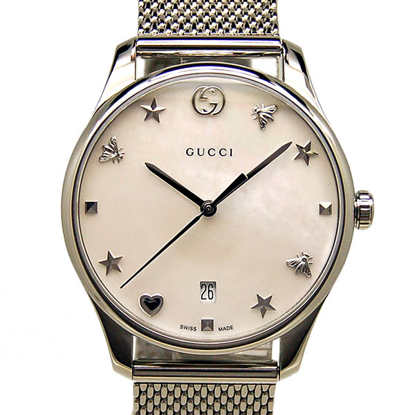 グッチ GUCCI Gタイムレス YA1264040 36mm クォーツ 新品