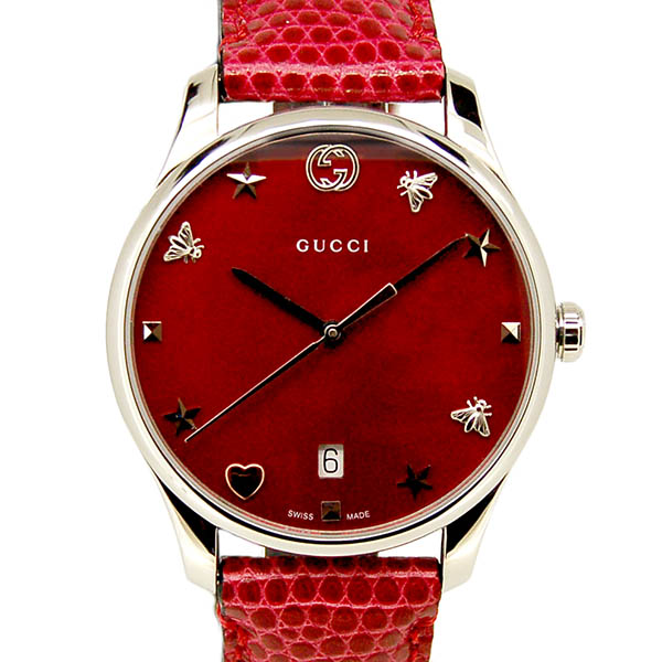 グッチ　GUCCI　Gタイムレス　YA1264041　36mm　クォーツ　新品