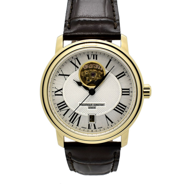 フレデリック・コンスタント　FREDERIQUE CONSTANT　クラシック ハートビート　FC-315M4P5　SS　40mm　シルバー　新品