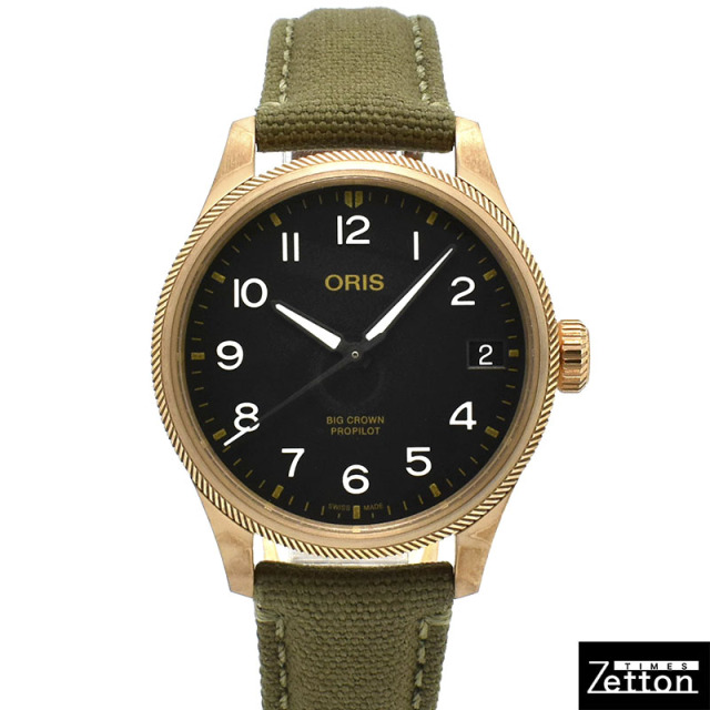 オリス　ORIS　ビッグクラウン プロパイロット ビッグデイト ブロンズ　751 7761 3164　41mm　自動巻き　新品