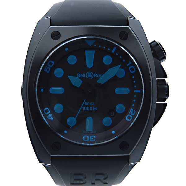 ベル＆ロス　BELL＆ROSS　BR02-92CFB-R　44mm　ダイバー　ブルー　年間限定生産品　新品
