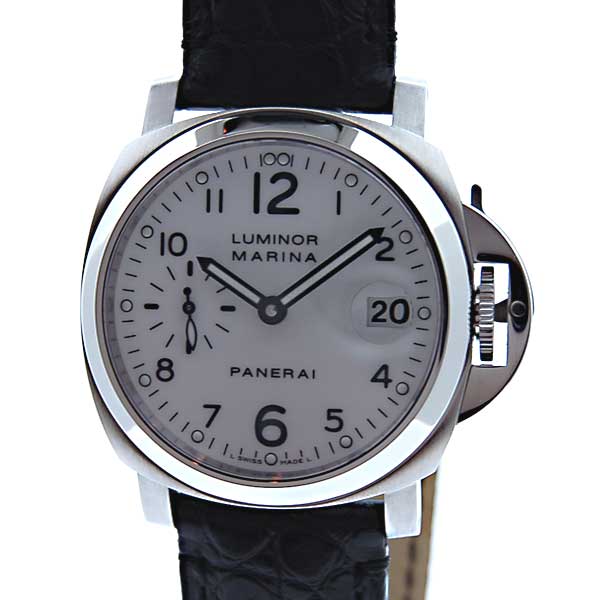 PAM00049 ホワイト PANERAI（パネライ）ルミノールマリーナ 中古