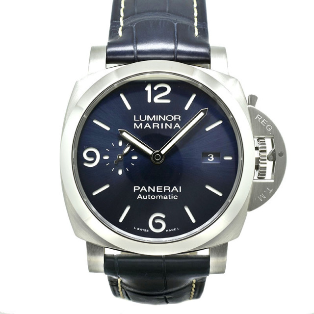 パネライ　PANERAI　ルミノールマリーナ　PAM01313　44mm　ブルー　新品