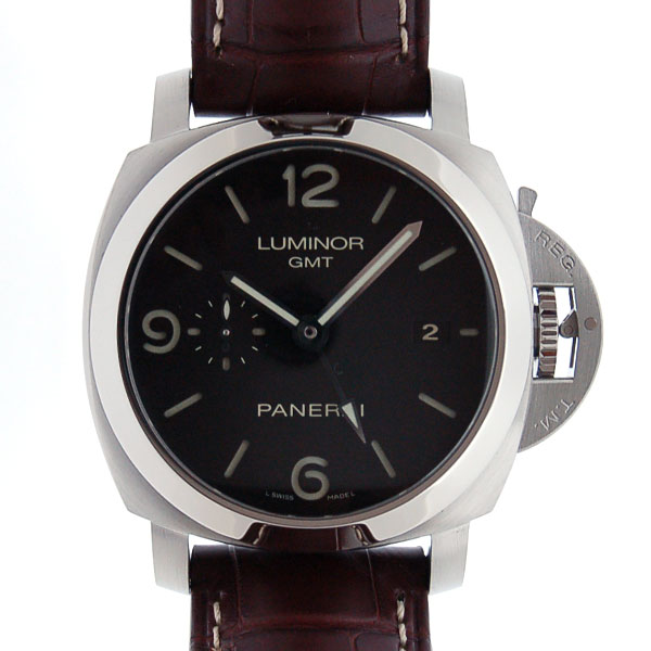 パネライ　PANERAI　ルミノール1950　3デイズ　GMT　PAM00320　44mm　ブラック　新品