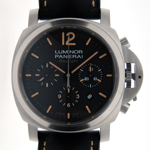 パネライ　PANERAI　ルミノールクロノデイライト PAM00356　SS　44mm　革　自動巻　新品