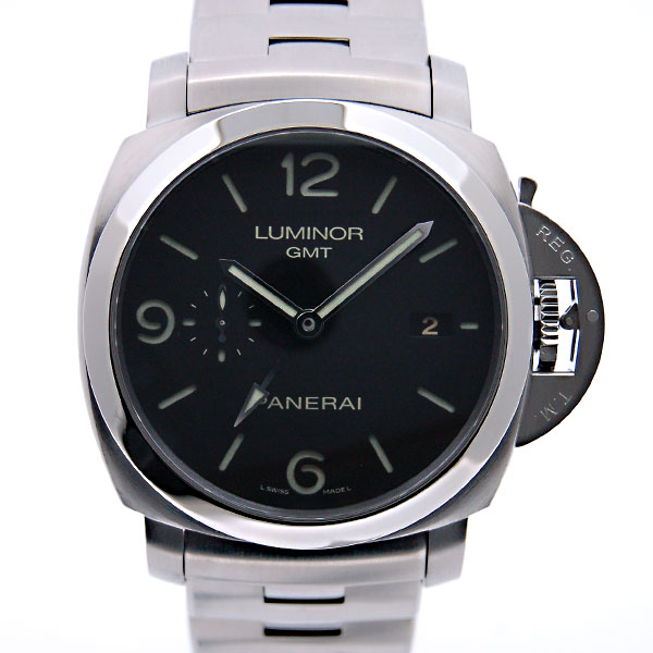 パネライ　PANERAI　ルミノール1950　3デイズ　GMT　PAM00329　44mm　自動巻　新品