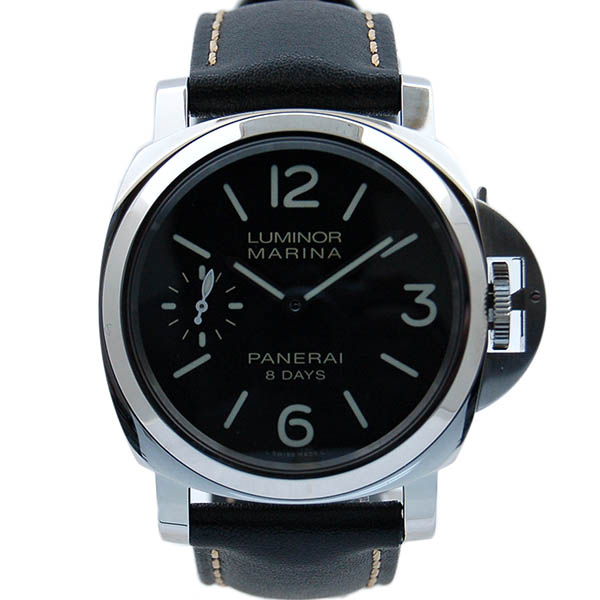 パネライ　PANERAI　ルミノールマリーナ　8デイズ　PAM00510　SS　44mm　手巻き　ブラック　新品