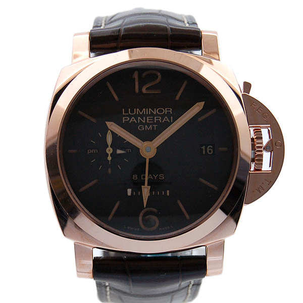 パネライ　PANERAI　ルミノール1950　8デイズ　GMT　オロロッソ　PAM00576　RG　ブラウン　新品