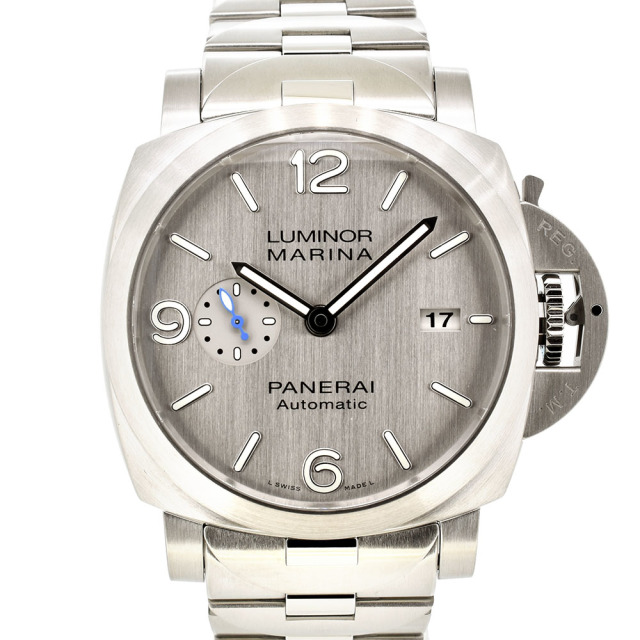 パネライ　PANERAI　ルミノール マリーナ　PAM00978　3デイス　SS　44mm　シルバー　新品