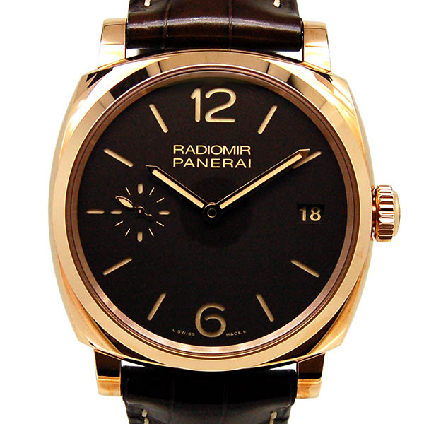 パネライ　PANERAI　ラジオミール 1940 3デイズ オロロッソ　PAM00515　18KRG　47mm　手巻き　革ベルト　新品