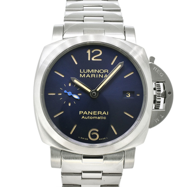 パネライ ルミノール マリーナ パネライ PANERAI ルミノール マリーナ 42mm PAM01028 ブルー 新品